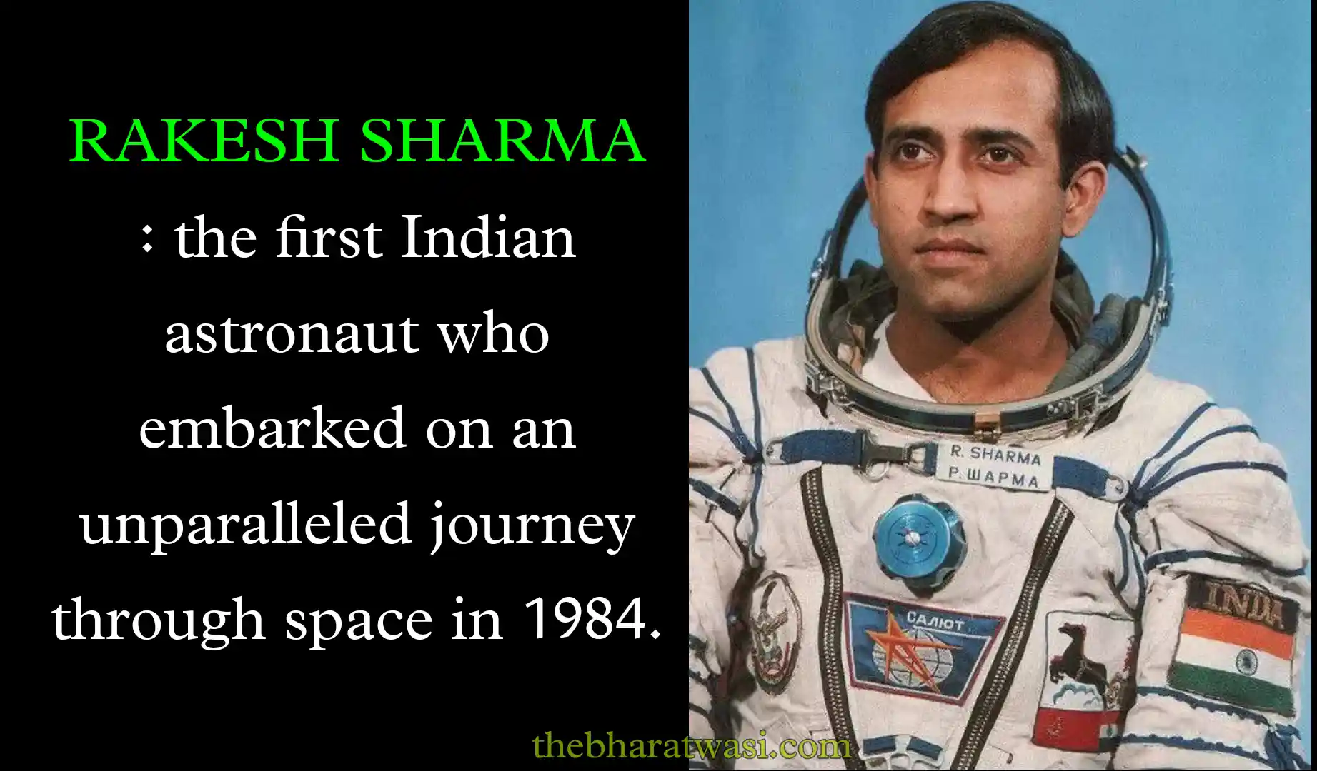 Rakesh Sharma Astronaut