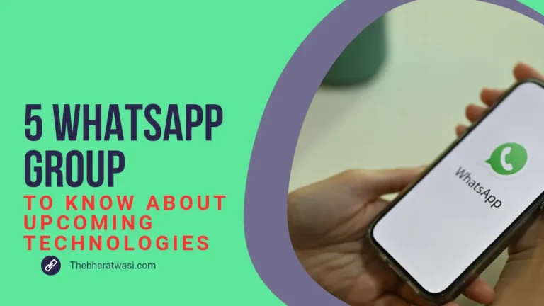 Top 5 tech WhatsApp groups or channel
