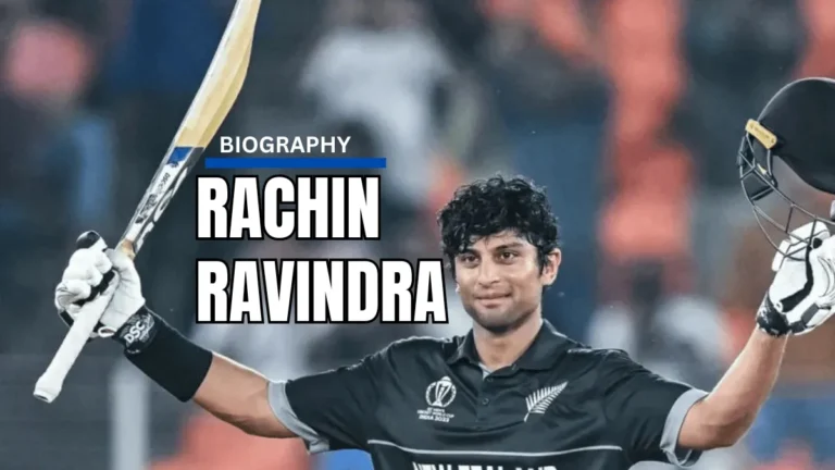 Rachin Ravindra Biography