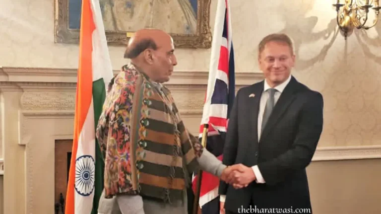 India-Uk joint defence exercises and relations , Rajnath singh