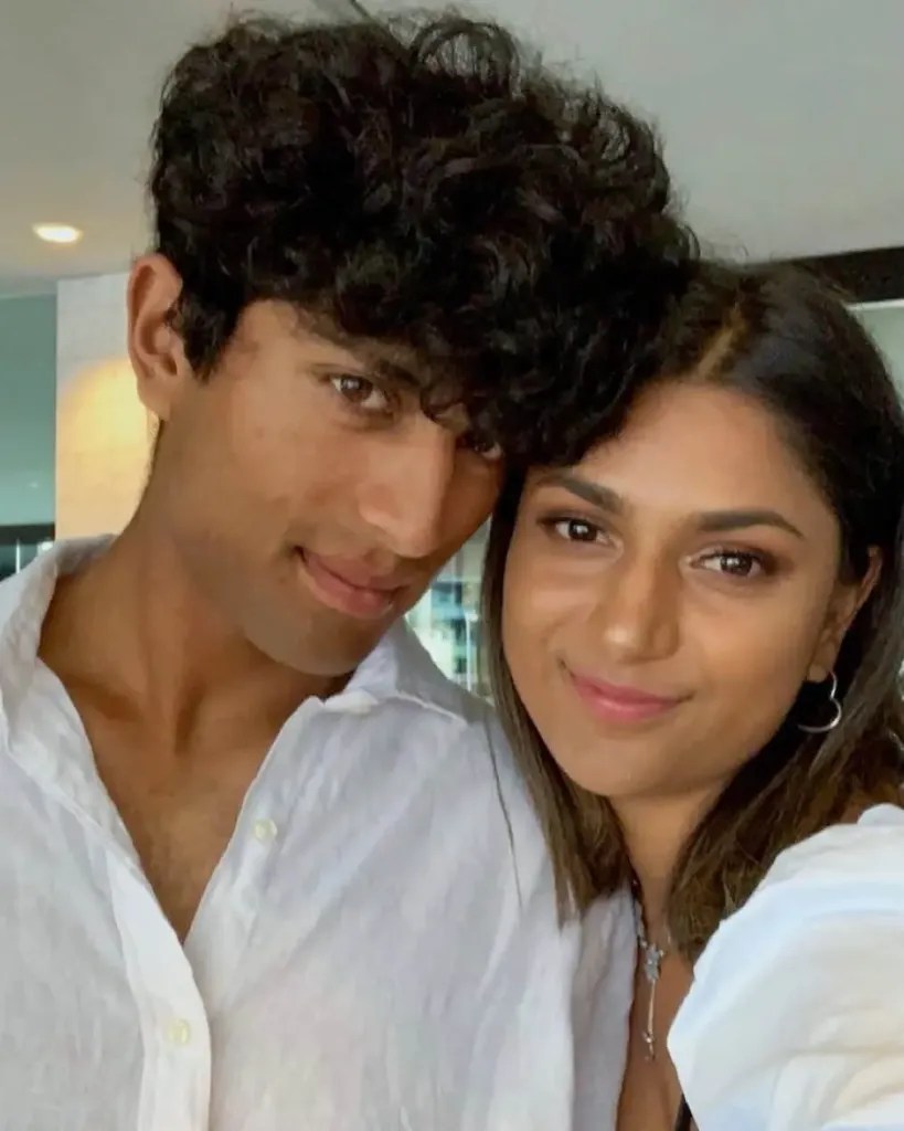 Rachin Ravindra With His GF or Girlfriend Photo